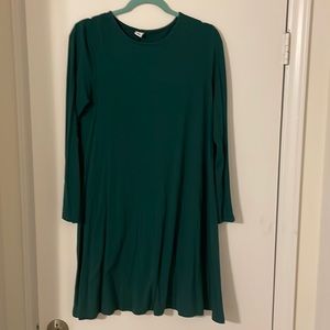 Old Navy Long Sleeve Jersey Swing dress